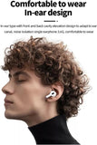 A9主动降噪触屏蓝牙耳机 白色 ANC/ENC Touch Screen Display BT Earbuds