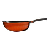 Arisu 电磁炉适用 木柄轻巧不沾炒锅 28cm/30cm/32cm Non-stick IH Wok Pan