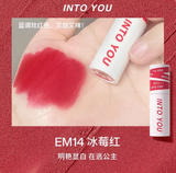 INTO YOU心慕与你 女主角保湿致雾唇颊两用唇泥系列     Into You Super Matte Lip & Cheek Collection