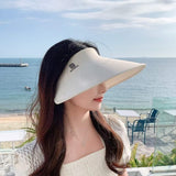 The Best Shop - F标无痕空顶帽 4色混发 Topless Visor Cap