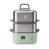 BUYDEEM北鼎 G67多功能单层蒸炖锅 智能预约 浅杉绿 Multi-function Food Steamer 7L 1500W