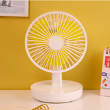 Wifer好夫人 充电迷你带灯台扇 Rechargeable Mini Table Fan w/Light