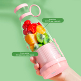 可充电便携榨汁杯 粉,蓝【两色混发】Rechargeable Portable Juice Blender 40W