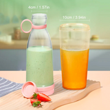 可充电便携榨汁杯 粉,蓝【两色混发】Rechargeable Portable Juice Blender 40W