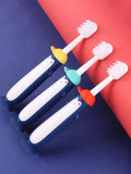 居家家儿童软毛牙刷婴幼儿换牙期超细护齿宝宝专用乳牙刷 (混發)