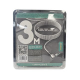 Moxom 3米Type-C充电线数据线 Type-C Data Cable 2.4A