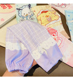 三丽鸥Sanrio 儿童夏日薄款透气防晒冰袖 多款混发 Cooling Sun Sleeves