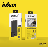 inkax 充电宝 黑 Power Bank 10000mAh 2.4A Black