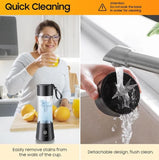 充电式便携榨汁机 Rechargeable Portable Blender 380ml 1200mAh