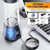 充电式便携榨汁机 Rechargeable Portable Blender 380ml 1200mAh