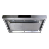 Surrey 30"壁下860CFM强吸力蒸汽清洗不锈钢油烟机 S/S Under Cabinet Range Hood