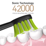 Korsmall Sonic Electric Toothbrush w/Case IPX7