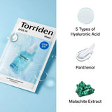 Torriden 低分子透明质酸面膜 10片 Dive-in Low Molecule Hyaluronic Acid Mask Pack 10ea