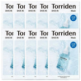Torriden 低分子透明质酸面膜 10片 Dive-in Low Molecule Hyaluronic Acid Mask Pack 10ea