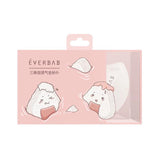 EVERBAB 棉花糖三角饭团造型气垫粉扑 Marshmallow Air Cushion Puff Triangle