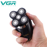 VGR V-302多功能5种模式充电款剃须刀 Multi-function 5-blade Rechargeable Shaver