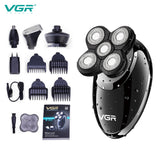 VGR V-302多功能5种模式充电款剃须刀 Multi-function 5-blade Rechargeable Shaver