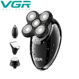 VGR V-302多功能5种模式充电款剃须刀 Multi-function 5-blade Rechargeable Shaver