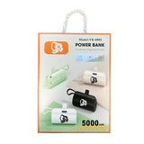 VR6002 Type-C充电宝 黑色/白色 Power Bank w/Built-in Type-C Connector 5000mAh