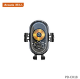 Azeada PD-CH18无线充车载支架 黑色 Alfa Wireless Charging Air Vent Mount 15W