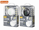 Azeada PD-BT124领运无线耳机 黑色/白色 Leonyon TWS Bluetooth 5.3 Earbuds