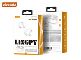 Azeada PD-BT125领派运动耳机 黑色/白色 Lingpy TWS Bluetooth 5.3 Clip Earbuds
