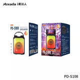 Azeada PD-S108美卡MINI无线蓝牙音响 黑色 Meika Wireless Mini RGB Speaker