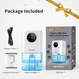 Anoepuy 高效除湿机 Highly Efficient Dehumidifier w/7-color Light 1.7L