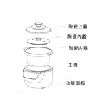 Makoto Multi-function Electric Cooker 3.0L 400W