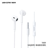 WEKOME维品特 YA09有线音乐通话耳机 白色 SHQ 3.5mm Wired Earbuds