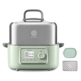 BUYDEEM北鼎 G67多功能单层蒸炖锅 智能预约 浅杉绿 Multi-function Food Steamer 7L 1500W