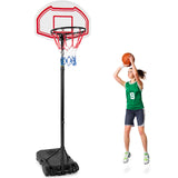 高度可调节篮球框，带 2 个网和可填充底座 Height Adjustable Basketball Hoop with 2 Nets and Fillable Base