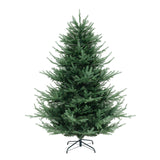 6 英尺预照明人造铰链圣诞树，带 778 个 PVC 和 PE 树枝尖 - M 6 FT Pre-Lit Artificial Hinged Xmas Tree with 778 PVC and PE Branch Tips-M