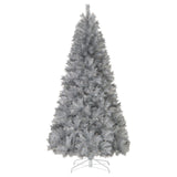 带树枝尖和暖白色 LED 灯的人造圣诞树 - 7 英尺 Artificial Xmas Tree with Branch Tips and Warm White LED Lights-7FT