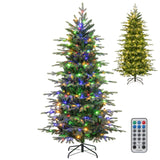 6 英尺预亮人造圣诞树，带暖白色 LED 灯 6 Feet Pre-Lit Artificial Christmas Tree with Warm White LED Lights