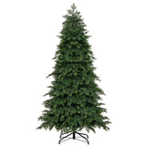 人造圣诞树绿色铰接节日树，带 721/1019 茂密的树枝尖端 - 6 英尺 Artificial Christmas Tree Green Hinged Holiday Tree with 721/1019 Lush Branch Tips-6 ft