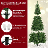 8 英尺角人造圣诞树，带 1137 个树枝尖端和 360 盏暖白色 LED 灯 8 FT Corner Artificial Christmas Tree with 1137 Branch Tips and 360 Warm White LED Lights