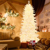 7 英尺人造圣诞树，带 1880 个 PE PVC 树枝尖，适合派对和嘉年华 7 FT Artificial Xmas Tree with 1880 PE PVC Branch Tips for Party and Carnival