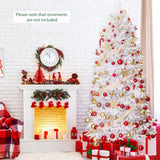 7 英尺人造圣诞树，带 1880 个 PE PVC 树枝尖，适合派对和嘉年华 7 FT Artificial Xmas Tree with 1880 PE PVC Branch Tips for Party and Carnival