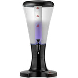 2 件套 3L 生啤酒塔式饮水机，带 LED 灯 Set of 2 3L Draft Beer Tower Dispenser with LED Lights