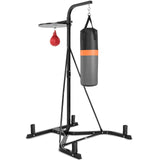 带重袋的重型拳击拳击架 Heavy Duty Boxing Punching Stand With Heavy Bag