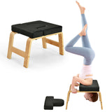 瑜伽头倒立凳，用于缓解锻炼和疲劳健身-黑色 Yoga Headstand Bench for Workout Relieve and Fatigue Body Building-Black