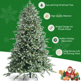 8 英尺铰接人造圣诞云杉树，带混合 PE 和 PVC 尖端 8 Feet Hinged Artificial Christmas Spruce Tree with Mixed PE and PVC Tips