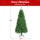 预亮多色光纤云杉人造圣诞树 - 7 英尺 Pre-lit Multi-Colored Fiber Optic Spruce Artificial Christmas Tree-7 ft