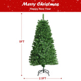 预亮多色光纤云杉人造圣诞树 - 5 英尺 Pre-lit Multi-Colored Fiber Optic Spruce Artificial Christmas Tree-5 ft