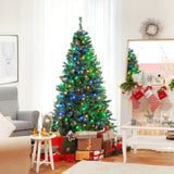 6 英尺圣诞树预亮 3 分钟快速成型 6 Feet Christmas Tree Pre-Lit  3-Minute Quick Shape