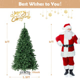 6 英尺圣诞树预亮 3 分钟快速成型 6 Feet Christmas Tree Pre-Lit  3-Minute Quick Shape