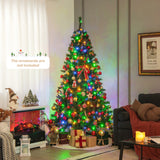 6 英尺圣诞树预亮 3 分钟快速成型 6 Feet Christmas Tree Pre-Lit  3-Minute Quick Shape