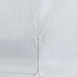 圣诞节假期预亮白树枝桦树，带 LED 灯 - 4 英尺 Pre-lit White Twig Birch Tree for Christmas Holiday with LED Lights-4 ft