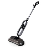 1100W 手持式可拆卸蒸汽拖把带 LED 头灯-灰色 1100W Handheld Detachable Steam Mop with LED Headlights-Gray